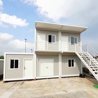 Casa Prefabricada de Acero Ligero de Ensamblaje Rápido, 20 pies, Curva, con Energía Solar, Modular, para Dormitorio u Oficina en Exteriores