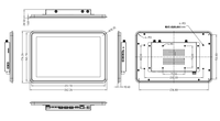 Panel PC Táctil Industrial Android de 10.1" RK3288, Quad Core, 2+32G EMMC5.1, 4G WiFi, BT4.0, Pantalla HMI Industrial para Automatización y Kiosco