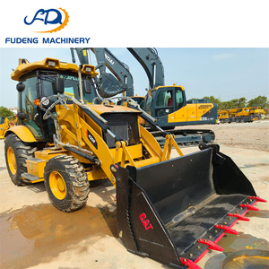 جرافة حفار CAT420F مستعملة موثوقة مع جرافة ذات عجلات لمهام نقل الأرض الثقيلة - Product Image 2