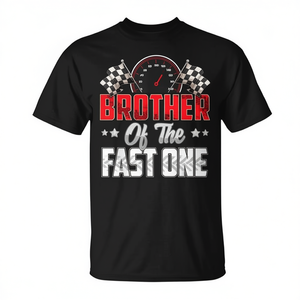 Camiseta Brother Of The Fast One Racing Car, regalo familiar para el primer cumpleaños - Product Image 2