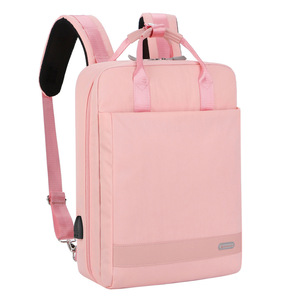 Zaino Multifunzionale da Viaggio Rosa Resistente e Carino per Laptop, Elegante Zaino da Donna di Marca di Lusso, Leggero per Lavoro - Product Image 1
