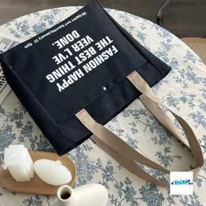 กระเป๋าผ้าแคนวาสขนาดเล็กและใหญ่สำหรับขายส่ง พิมพ์ลายได้ตามต้องการ พร้อมโลโก้พิมพ์ตามสั่ง - Product Image 4