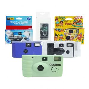 Custom Branded Film <b>Camera</b> Wholesale Price ISO 400 Wedding 18 Exposure Disposable Single Use <b>Camera</b> with <b>Flash</b> - Product Image 6