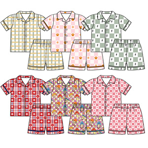 Pigiami Morbidi e Delicati sulla Pelle per Donna, Pigiami in Cotone all'Ingrosso per Madri, Pigiami Stampati per Adulti - Product Image 5