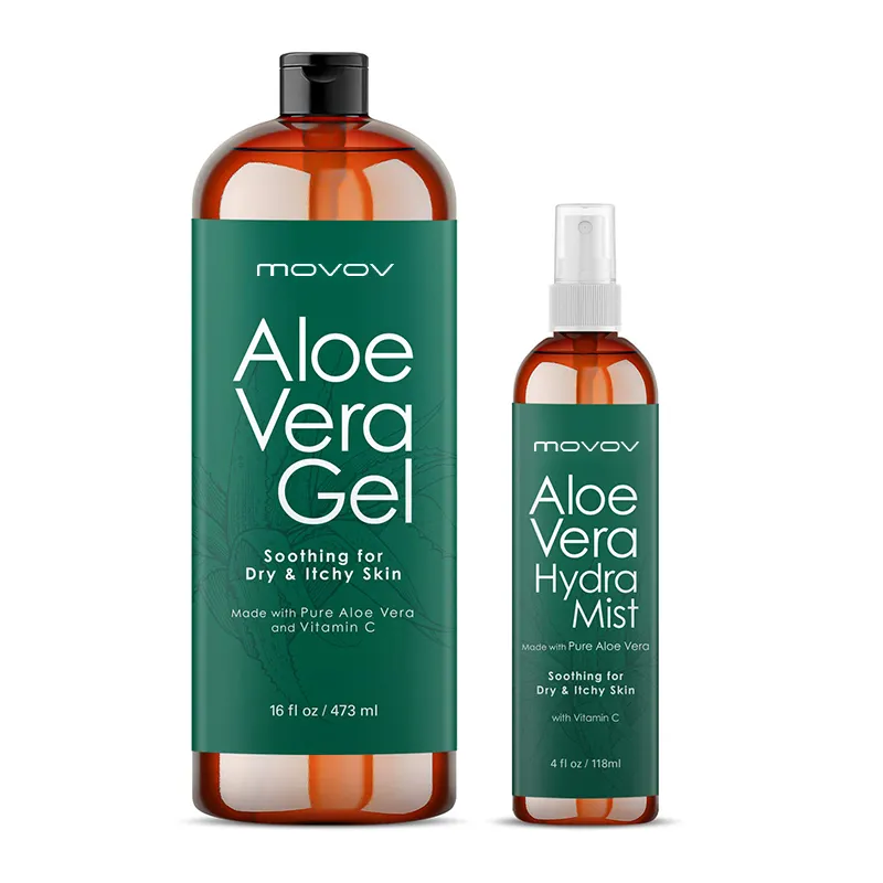 OEM Aloe Vera Gel und Mist Super <span class=keywords><strong>Combo</strong></span> Gel und 4 Unzen Hydra Spray - 100 Prozent reine und natürliche kalt gepresste Aloe Vera