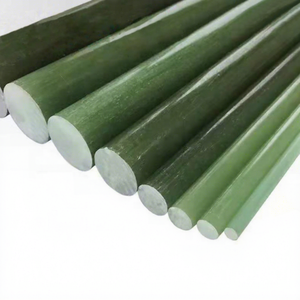 Barre ronde isolante électrique en fibre de verre et résine époxy solide pultrudée - Product Image 1