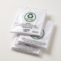 Grands sacs en plastique robustes, sacs en polyéthylène imperméables pour le déménagement, le stockage, les articles ménagers volumineux, l'emballage