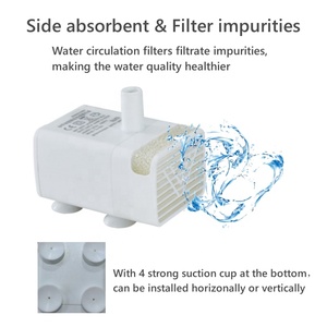 Bomba de repuesto <span class=keywords><strong>para</strong></span> fuente de agua <span class=keywords><strong>para</strong></span> mascotas USB DC 5V Mini bomba sumergible silenciosa <span class=keywords><strong>para</strong></span> fuente de agua <span class=keywords><strong>para</strong></span> gatos - Product Image 4