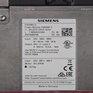 1 ชิ้นยี่ห้อใหม่ G120 6sl3210-1re27-5ul0 โมดูลพลังงาน Pm240p-<span class=keywords><strong>2</strong></span> Fs06 Plc ระบบอัตโนมัติทางอุตสาหกรรม - Product Image 3