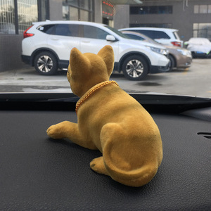 Juguete de Peluche de Chihuahua con Cabeza Móvil, Juguete para el Tablero del Automóvil, Decoración Interior, Regalos para Automóviles, Juguetes No Tóxicos e Inofensivos - Product Image 5