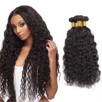 Extensions de cheveux humains brésiliens vierges bruts 100% naturels, en vrac, à double trame machine, cuticules alignées, double tirage, pointes épaisses, couleur naturelle