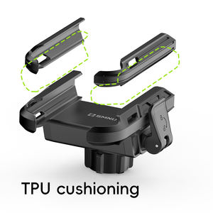 Support de téléphone pour <span class=keywords><strong>moto</strong></span> SMNU F1, réglable, manuel, avec pince, support intelligent avec conception flexible, étanche et portable pour la conduite - Product Image 4