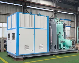 Atex certificate VRU Vapor Recovery Unit with fan Heat Exchanger compressor for Gasoline Benzene methanol recovery
