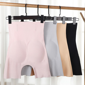 Pantalones cortos <span class=keywords><strong>abdominales</strong></span> de cintura alta para mujer, bóxer de cintura alta, ropa interior transpirable con Control de barriga - Product Image 1