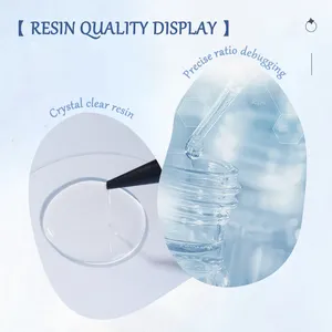 RS Nail Crystal DIY Clear Curing Epoxy UV Resin Love Photo Frame Hard UV Resin