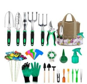 Vente directe d'usine - Ensemble d'outils de jardinage robustes avec manche en bois - Outils de jardinage combinés avec <span class=keywords><strong>pelle</strong></span> de jardin - Product Image 6