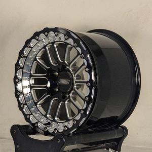 Cerchio <span class=keywords><strong>Auto</strong></span> LZT-541 Real Beadlock per Drag Racing, Cerchi da 17-18 Pollici Forgiati Design BELAK 5x120 5x112 M2 M3 M4 G80 G87 G20 G21 - Product Image 3