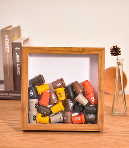 <span class=keywords><strong>Cadre</strong></span> d'art mural pour décoration d'art profond <span class=keywords><strong>3D</strong></span> Nouveau design <span class=keywords><strong>cadre</strong></span> de boîte d'ombre en bois en gros <span class=keywords><strong>avec</strong></span> affichage de boîte de café - Product Image 6