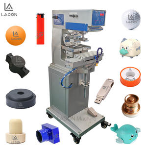 Máquina de tampografía de dos colores, impresora de almohadilla de 15 cm de área grande Tampo para botellas de plástico y vidrio, sandalias, Lociones corporales de madera absorbentes - Product Image 1