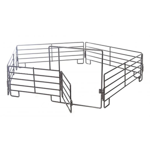 Enceintes galvanisées à chaud pour chevaux Panneaux de clôture d'enclos ronds portables de sécurité bon marché pour chevaux - Product Image 5