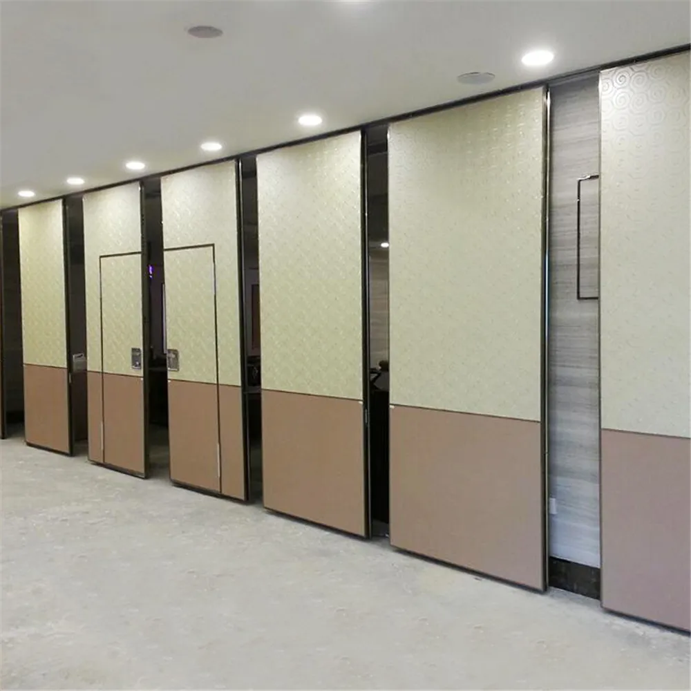 Mobile walls partition sliding walls acoustic movable wall movable panel soundproof partition Manufacturer