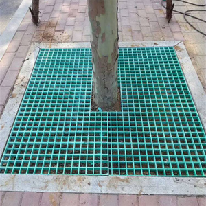 Grille en <span class=keywords><strong>plastique</strong></span> FRP moulée à prix abordable avec micro-maille 19*19mm pour parking d'usine - Product Image 3