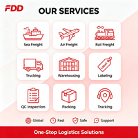 Agent maritime pour l'expédition transfrontalière DDP par camion sur le continent, avec dédouanement, remise en charge sur site et exportation de marchandises en vrac pour exportateurs chinois