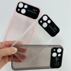เคสฝาหลังกันกระแทกแบบใสติดหน้าต่างเลนส์กล้องขนาดใหญ่สำหรับ <span class=keywords><strong>iPhone</strong></span> 14 13 12 <span class=keywords><strong>11</strong></span> PRO MAX TPU - Product Image 2