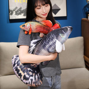 Juguete de peluche de pez Guppy realista, muñeca de pez ornamental de peces tropicales, recuerdo de Oceanario, almohada para el hogar, pez - Product Image 4