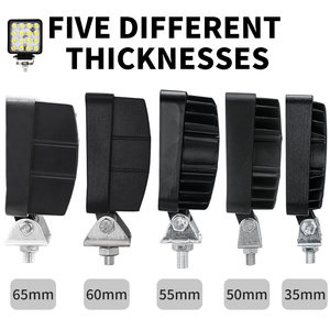 Đèn làm việc 16 LED độ sáng cao, vỏ nhôm, đèn cần cẩu, đèn xe nâng, DC 12-60V - Product Image 5