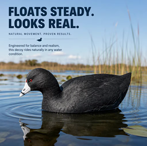 Leurre de chasse au canard réaliste en EVA, flottant, en plastique, modèle d'oiseau aquatique pour usage extérieur en étang ou lac - Product Image 1