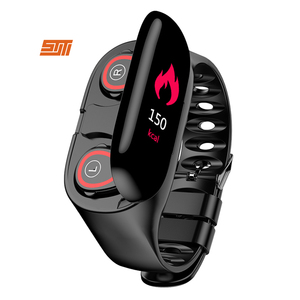 banda inteligente Universal <span class=keywords><strong>a</strong></span> través de la tecnologí<span class=keywords><strong>a</strong></span> reloj inteligente reloj de pulsera Fitness inteligente auriculares - Product Image 2