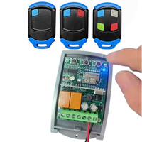 Télécommande de porte de garage électrique à 1/2/4 boutons, émetteur clonable 433,92 MHz pour moteur Vert-X 300/Vector 500