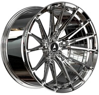 Jantes DATC en alliage d'aluminium forgé finition chrome, à 5 branches profondes, 5x112/5x114.3 pour Mercedes GLC 63 S 19-22