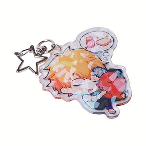 Llavero de Acrílico Personalizado con Diseño de Dibujos Animados y Anime en 2D, Colgante de Acrílico Termoadhesivo - Product Image 5