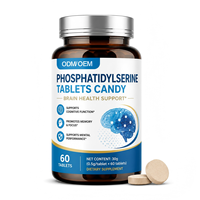 Comprimés de phosphatidylsérine à formule personnalisée OEM/ODM – Complément pour la mémoire et la concentration, soutien aux performances mentales