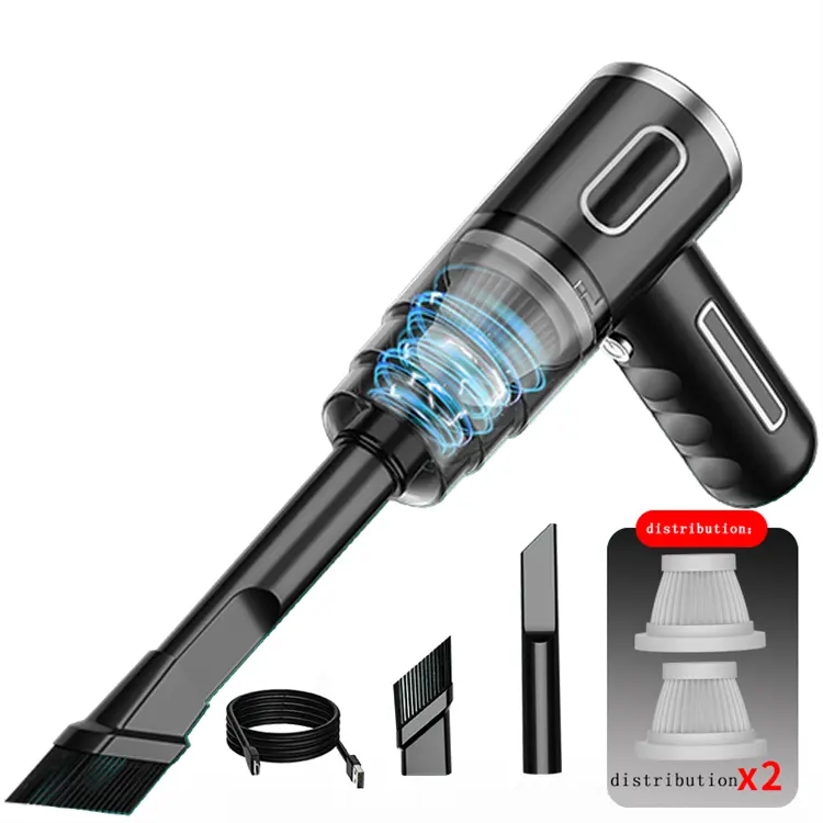 Fabbrica diretta Cordless per 5000Pa pulitore umido e secco forte aspirazione portatile senza fili per auto aspirapolvere portatile