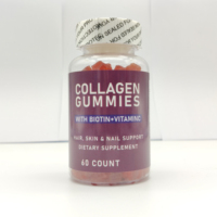 Gummies éclaircissantes pour la peau Herborigen, vitamines pour la peau, les cheveux et les ongles, gummies au collagène, super gummies éclaircissantes pour la peau, résultats en 7 à 15 jours