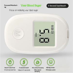 Portable <strong>Digital</strong> Blood Glucose Meter Home Use Smart Electronic <strong>Glucometer</strong> Removable Battery - Product Image 4