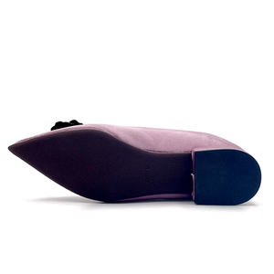 <span class=keywords><strong>Chaussures</strong></span> de mariée pour femmes de couleur violette, à talon bas, personnalisées, à motif floral, <span class=keywords><strong>chaussures</strong></span> simples pour femmes, faible MOQ, <span class=keywords><strong>chaussures</strong></span> de créateur pour femmes - Product Image 6