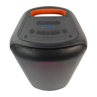 Speaker gigi biru portabel 4.5 inci ganda dengan mikrofon Bass daya tinggi desain baru produk penjualan laris Parlantes 4.5 "Bt