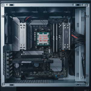 Processeur R5 7500F 7600 7600X R7 7700 7700X 7800X3D R9 7900X 7950X 7950X3D 7900X3D Haute Performance, prend en charge jusqu'à 4,2 GHz pour une performance améliorée - Product Image 5