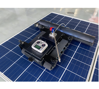 Robot de nettoyage de panneaux solaires à commande à distance, sec/humide, pour usage industriel dans les systèmes de nettoyage photovoltaïque, machine de nettoyage de panneaux