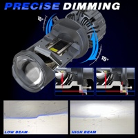 Ampoule de Phare LED H4 140W 14000LM IP68 Faisceau Haut Bas Lentille de Projecteur Prête Canbus pour Voiture Moto H1 H7 H11 9005 9006 HB3 HB4