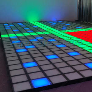 Indoor Interactive Active Floor Challenge LED Jumping <b>Grid</b> Game Tiles for Kids and Adults <b>Metal</b> Super <b>Grid</b> Tiles - Product Image 6