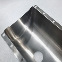 Capó de niobio curvado a medida con brida, 99.95% de pureza, ASTM B393, para horno de depósito de película delgada de semiconductores UHV