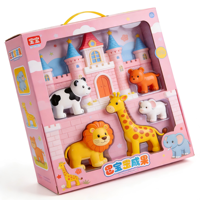 Boîte d'expédition postale mensuelle en carton ondulé pour jouets d'enfants, impression couleur personnalisée