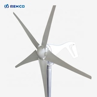 Éolienne portable à axe horizontal RC-100A 100w 12v 24v blanche