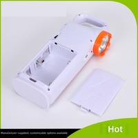 Haute qualité Portable LED Camping lampe étanche ABS lumière de secours lampe de Table plongée lampe de poche USB pas cher pour une utilisation en extérieur
