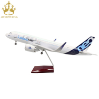 Maquette d'avion de collection en résine, prototype Airbus A320 à l'échelle 1/80 pour bureau